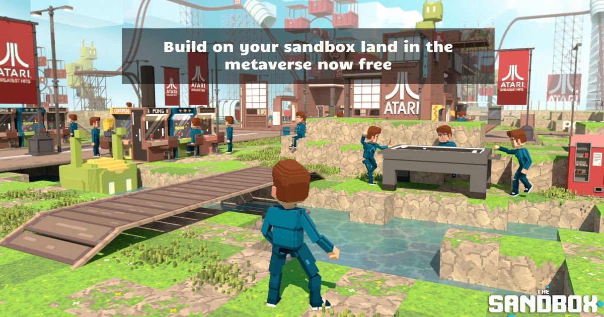 Build on your sandbox land in the metaverse now free
