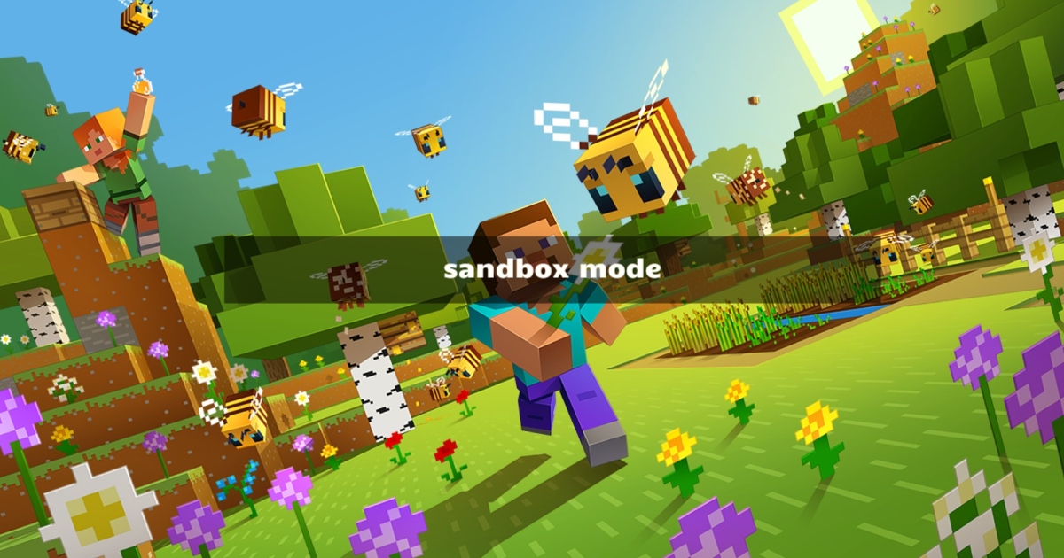 What is sandbox mode in games