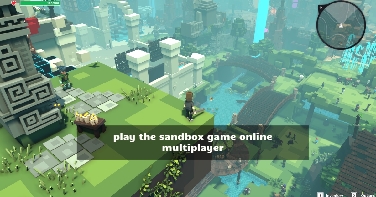 How to play the sandbox game online multiplayer