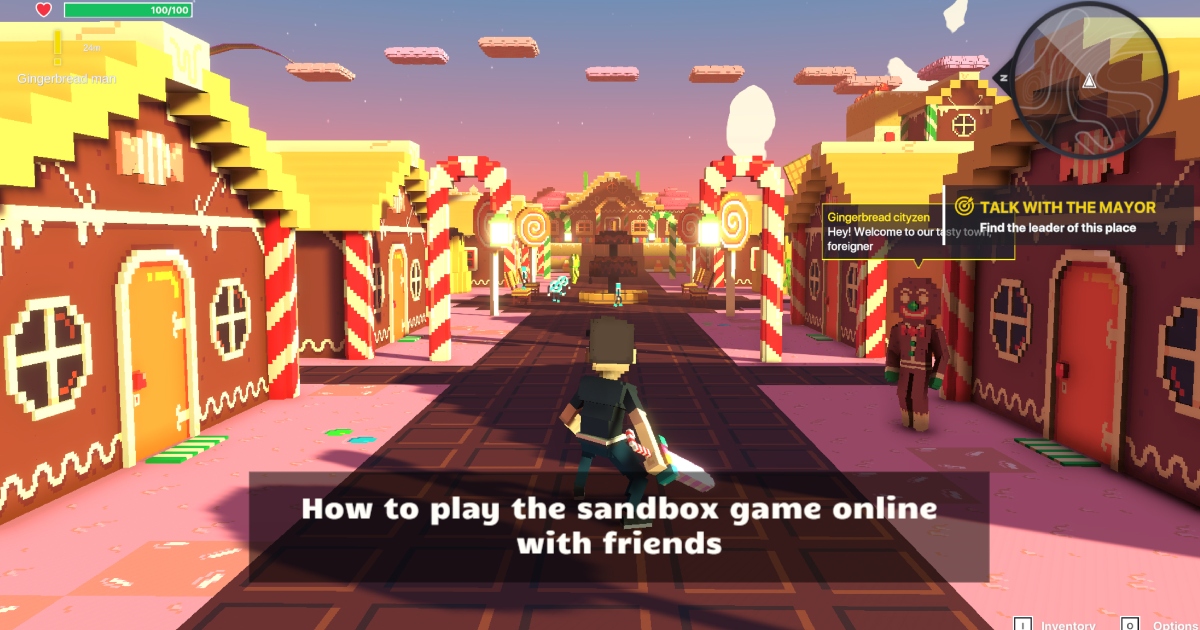 How to play the sandbox game online with friends