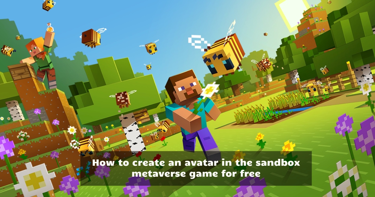 create an avatar in the sandbox Metaverse game